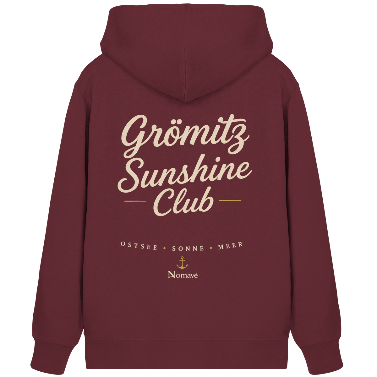 Grömitz Sunshine Club - Bio Zipper Kapuzenjacke