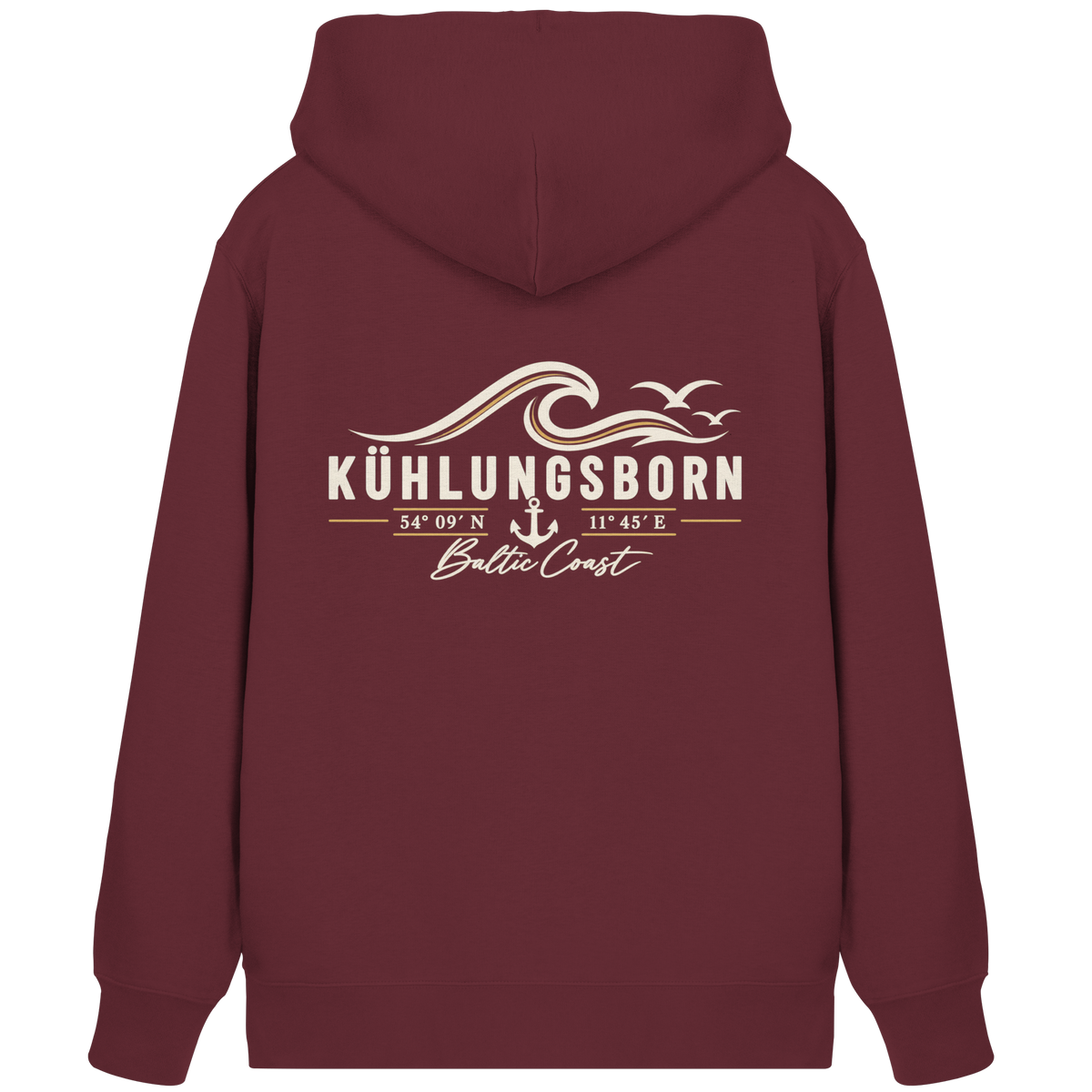 Kühlungsborn – Baltic Coast - Dark Edition - Organic Zipper