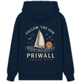 Follow the Sun – Priwall – Baltic Sea Bio Kapuzenjacke mit Reißverschluss – Dark Edition