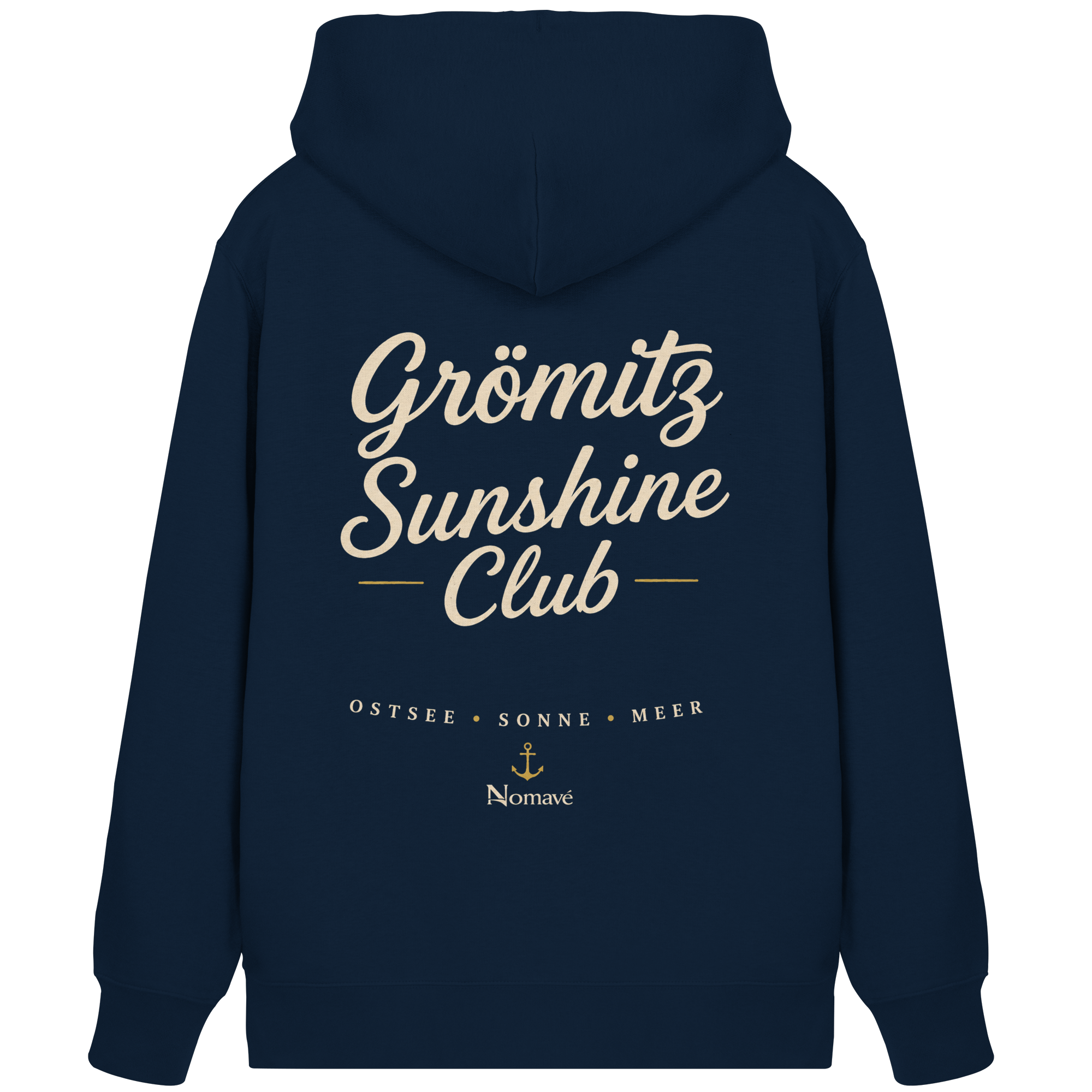 Grömitz Sunshine Club - Bio Zipper Kapuzenjacke