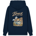 Zuhause ist, wo wir parken – Vanlife & Camping - Bio Zipper Kapuzenjacke