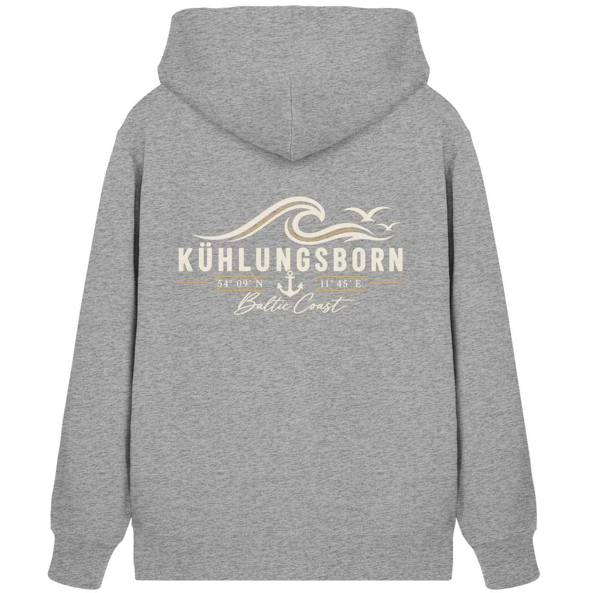 Kühlungsborn – Baltic Coast - Dark Edition - Organic Zipper