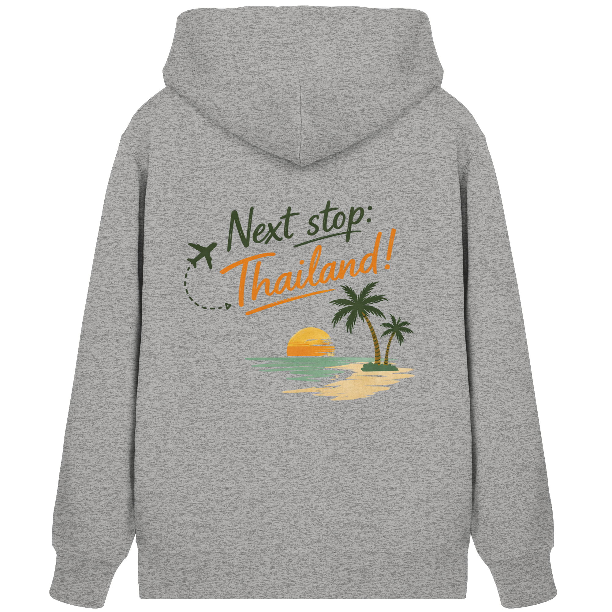 Next Stop Thailand Travel Vibes  – Nomavé - Bio Kapuzenjacke