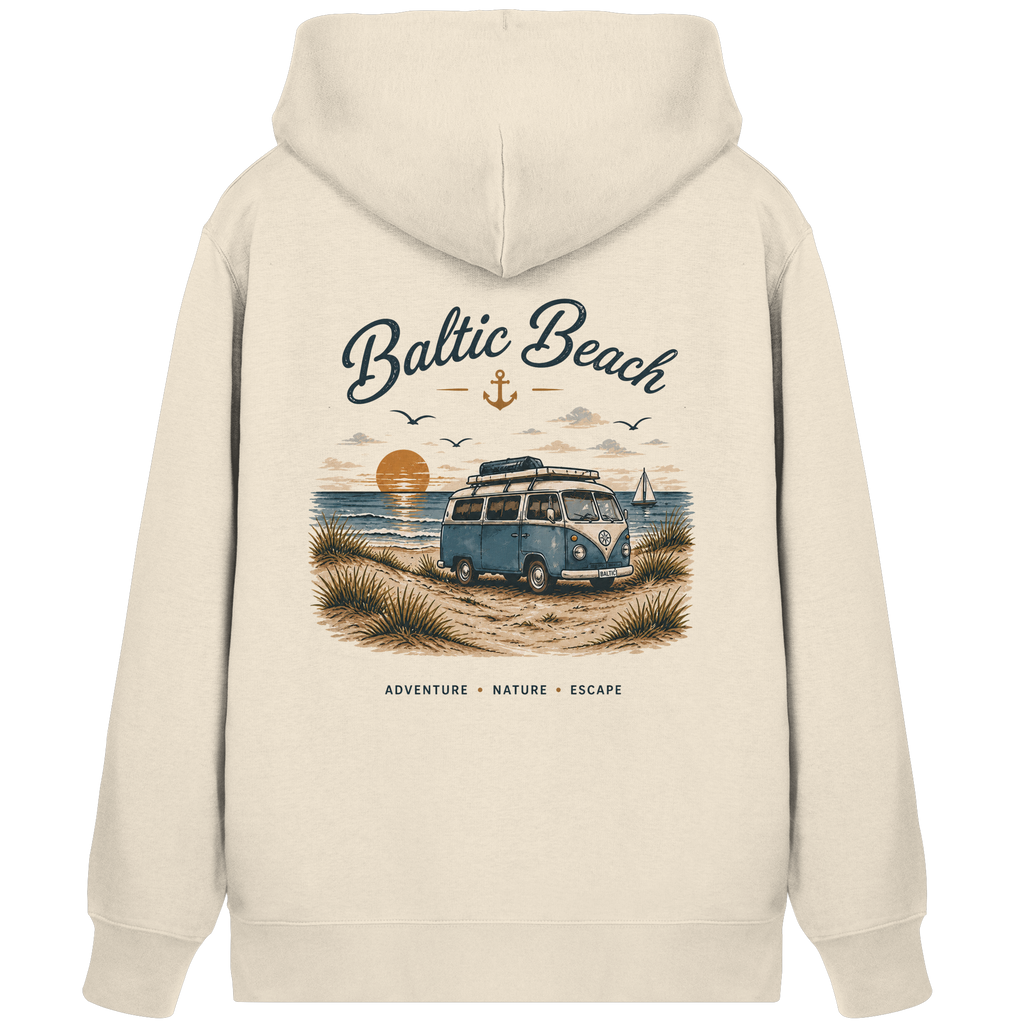 Baltic Beach Organic Zipper – Ostsee Hoodie Unisex