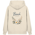 Beach Therapy | Florales Strandmotiv | Sommer | Urlaub | Meer | Blumen | - Organic Zipper