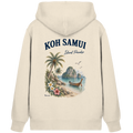 Koh Samui Thailand – Island Paradise – Tropical Vintage - Bio Kapuzenjacke Zipper