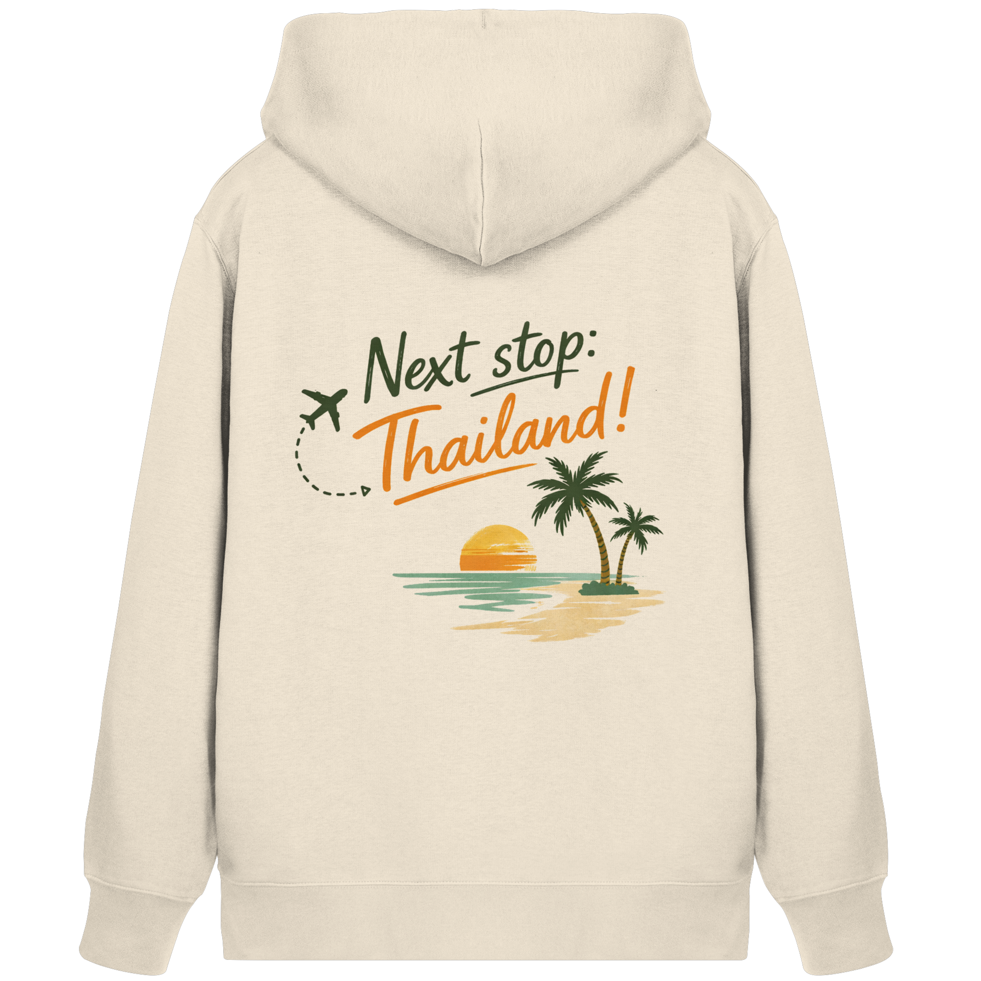 Next Stop Thailand Travel Vibes  – Nomavé - Bio Kapuzenjacke