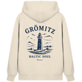Grömitz Baltic Soul - Ostsee Bio Zipper Kapuzenjacke