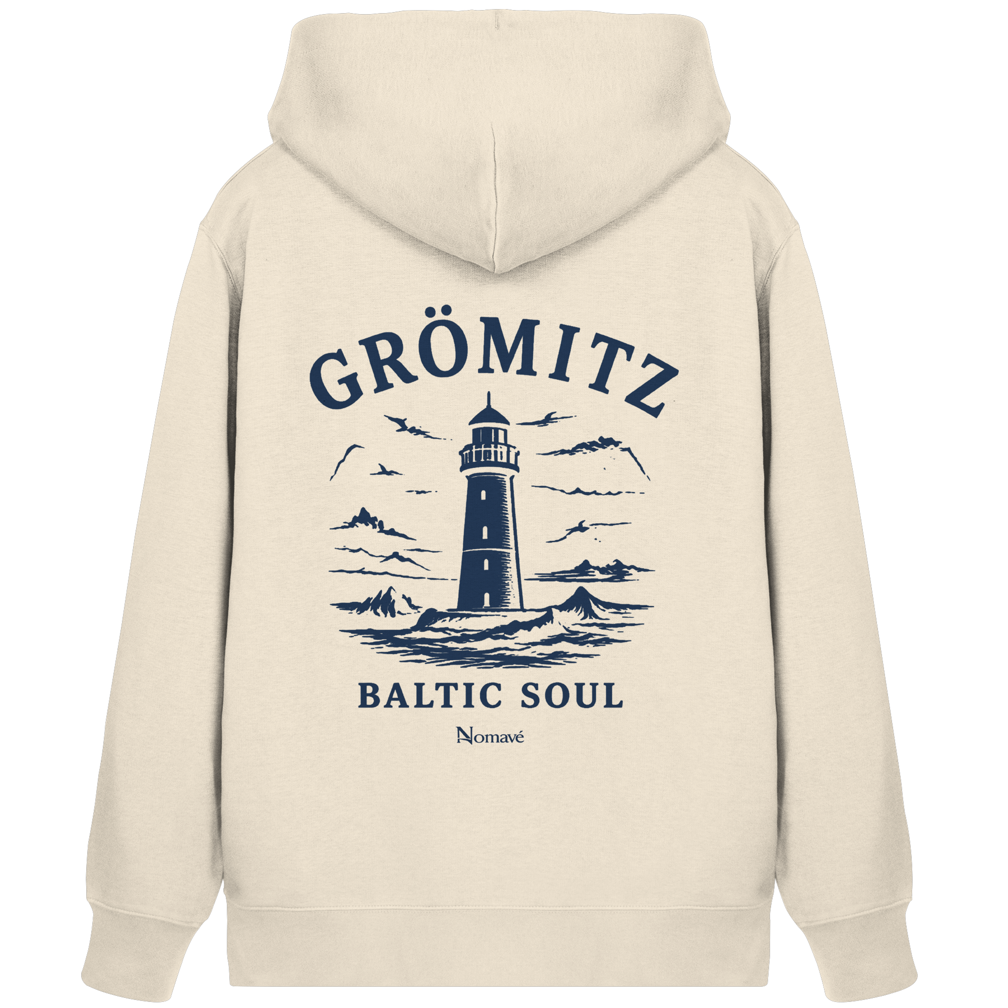 Grömitz Baltic Soul - Ostsee Bio Zipper Kapuzenjacke