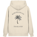 Koh Phangan – Minimal Palm | Thailand - Bio Zipper Kapuzenjacke