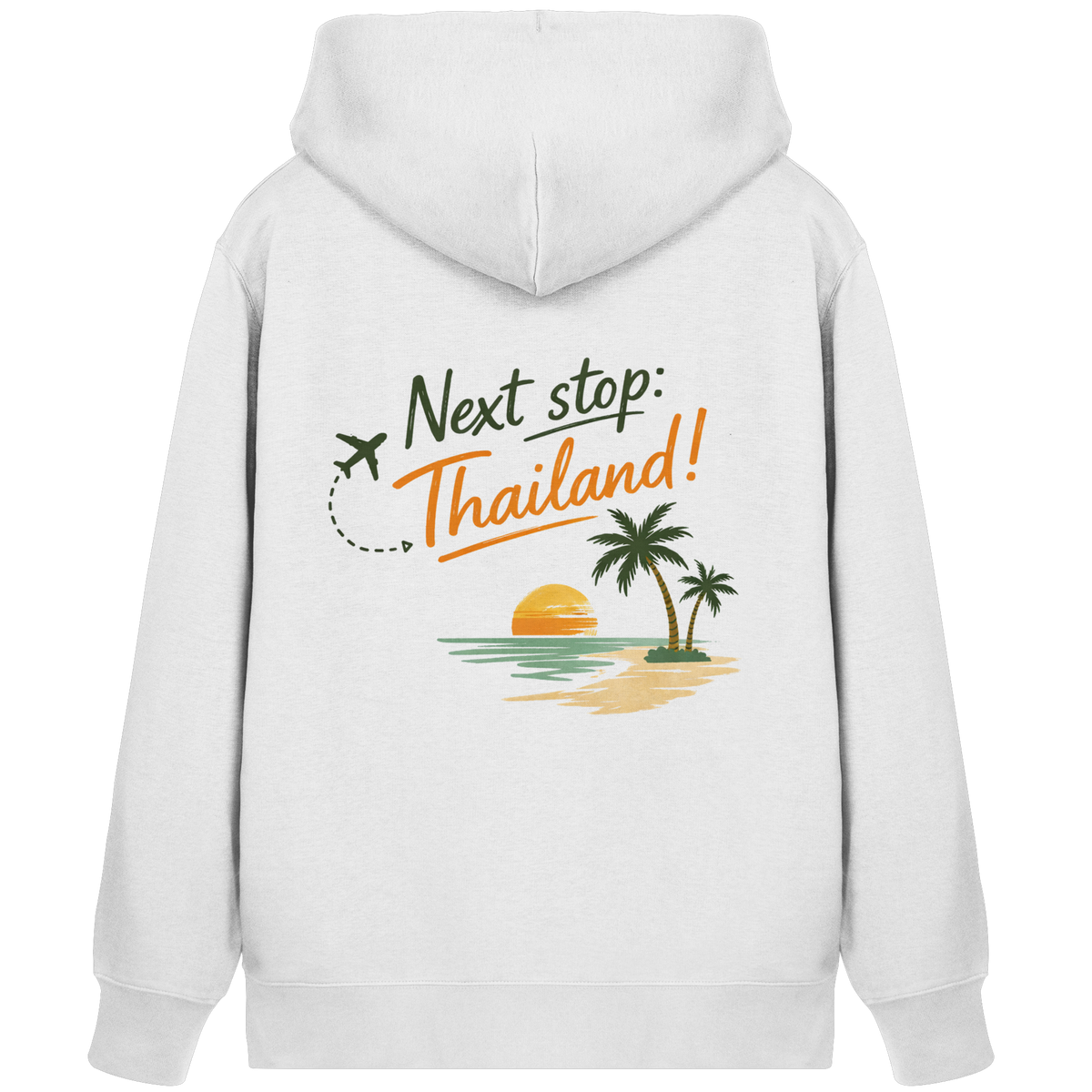 Next Stop Thailand Travel Vibes  – Nomavé - Bio Kapuzenjacke