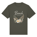 Beach Therapy – Dark Edition – Bio-Heavy T-Shirt – Vorderansicht in khaki