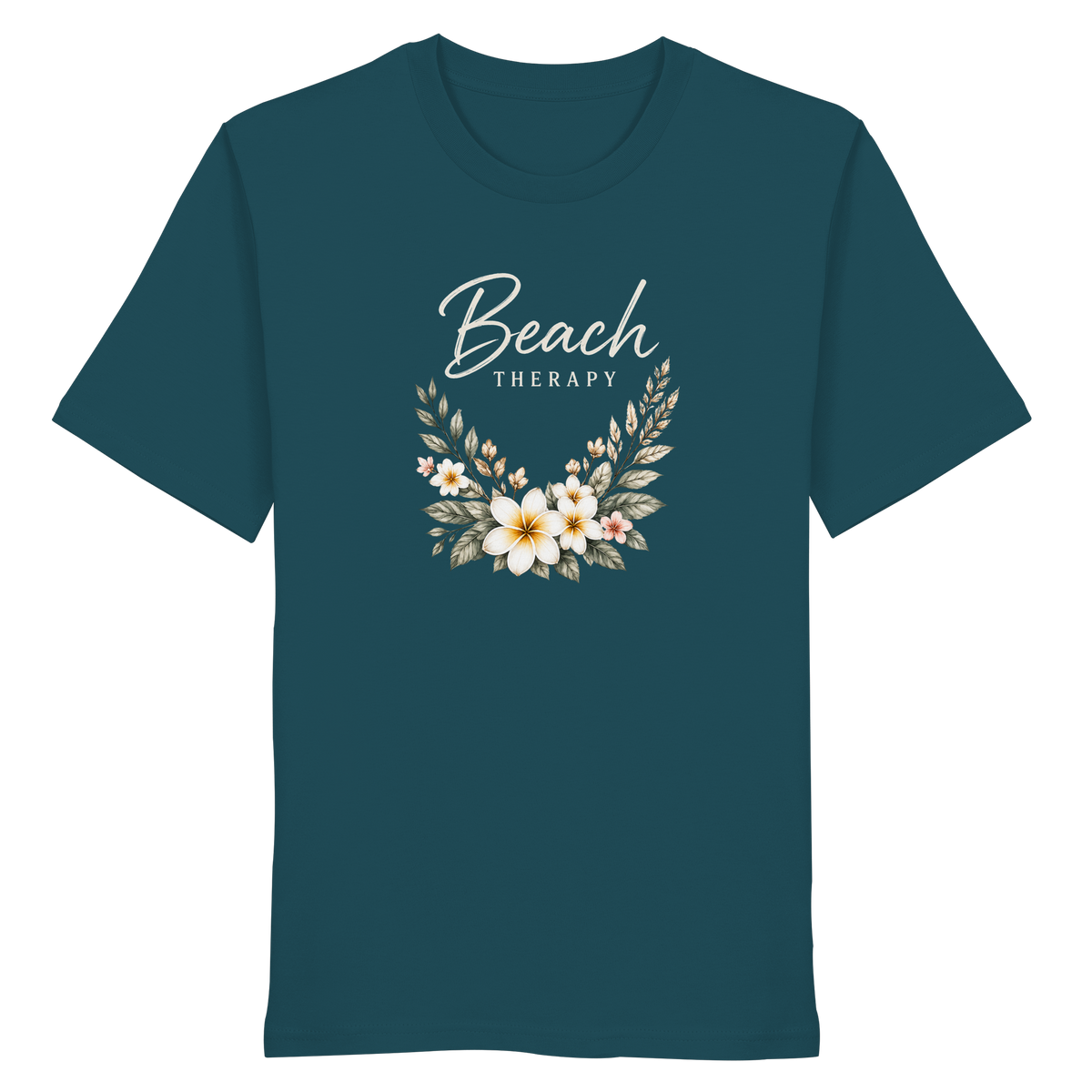 Beach Therapy – Dark Edition – Bio T-Shirt – Vorderansicht in stargazer