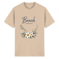 Beach Therapy – Helle Edition – Essential T-Shirt – Vorderansicht in natural