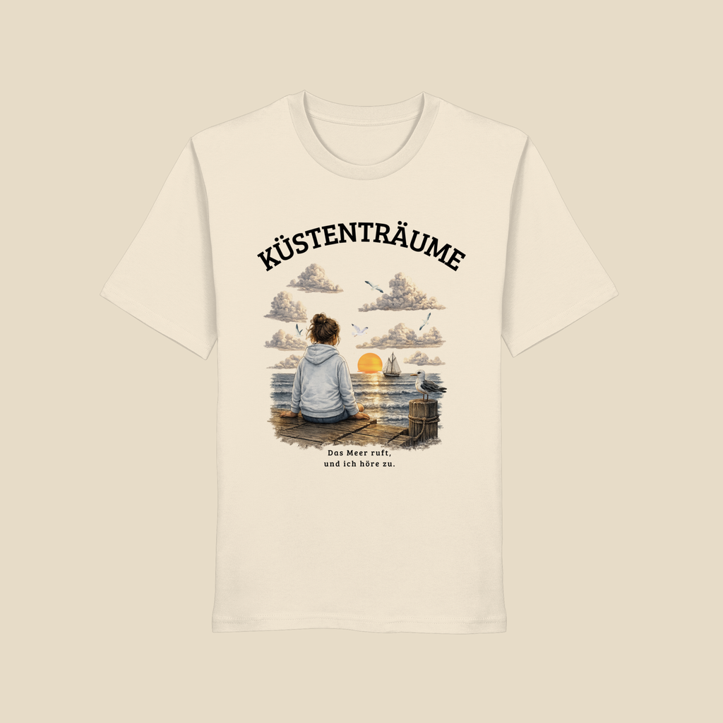 Küstenträume – Emotionales Bio-T-Shirt