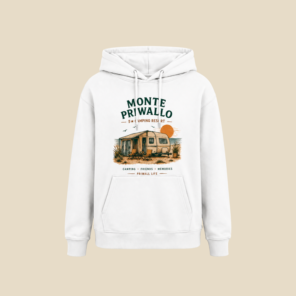 Ostsee Hoodie – Camping Vanlife Hoodie Monte Priwallo – Priwall Vibes