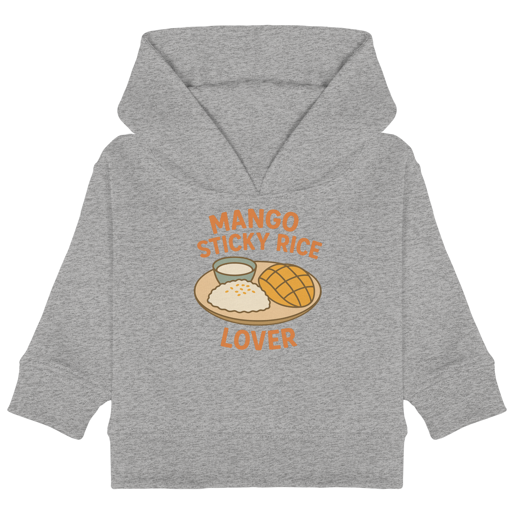 Mango Sticky Rice Lover – Thai Dessert | Thailand Food Design - Baby Organic Hoodie