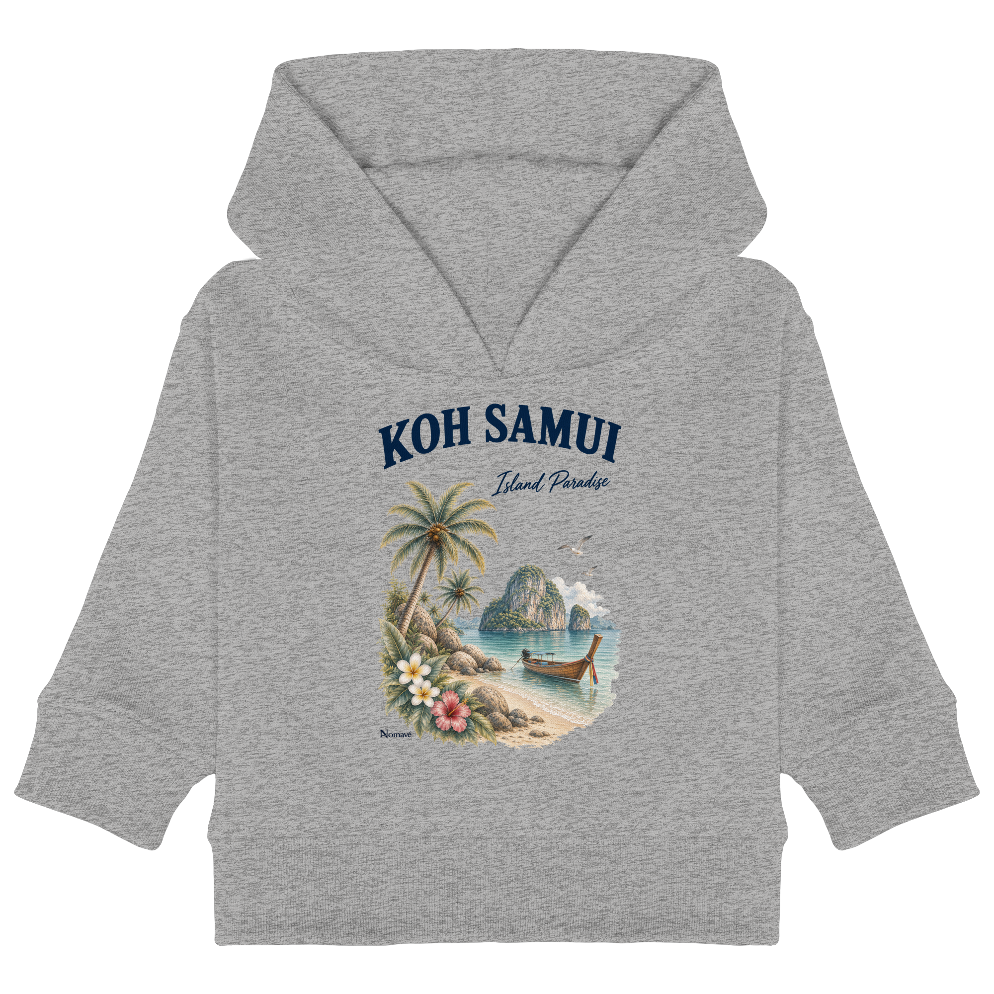 Koh Samui Thailand – Island Paradise – Tropical Vintage - Baby Bio Hoodie Kapuzenpullover