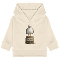 Möwe mit Meinung – MEINS! | - Baby Organic Hoodie