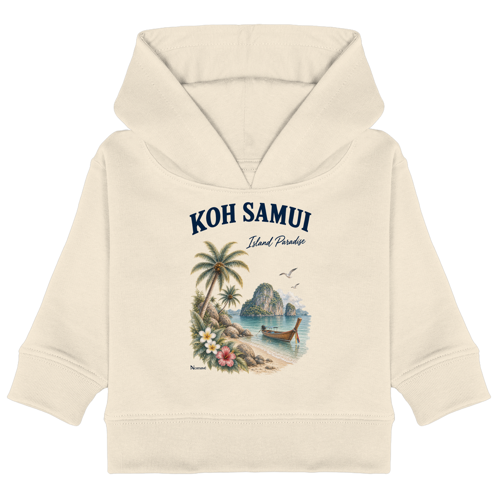 Koh Samui Thailand – Island Paradise – Tropical Vintage - Baby Bio Hoodie Kapuzenpullover