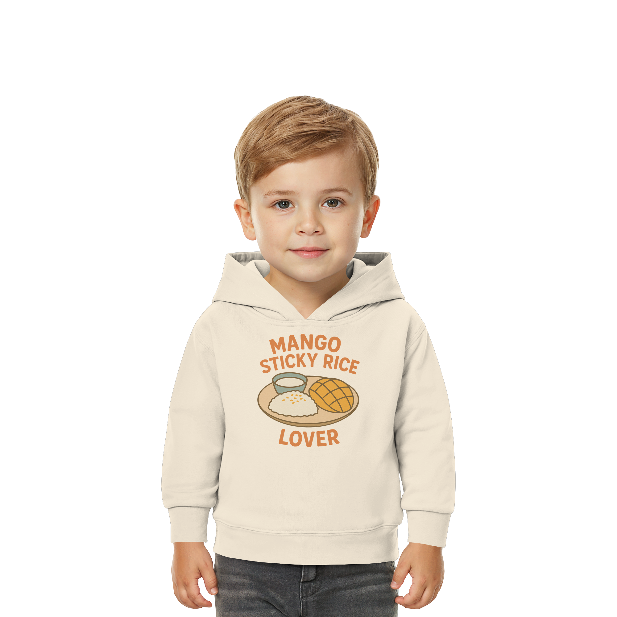 Mango Sticky Rice Lover – Thai Dessert | Thailand Food Design - Baby Organic Hoodie