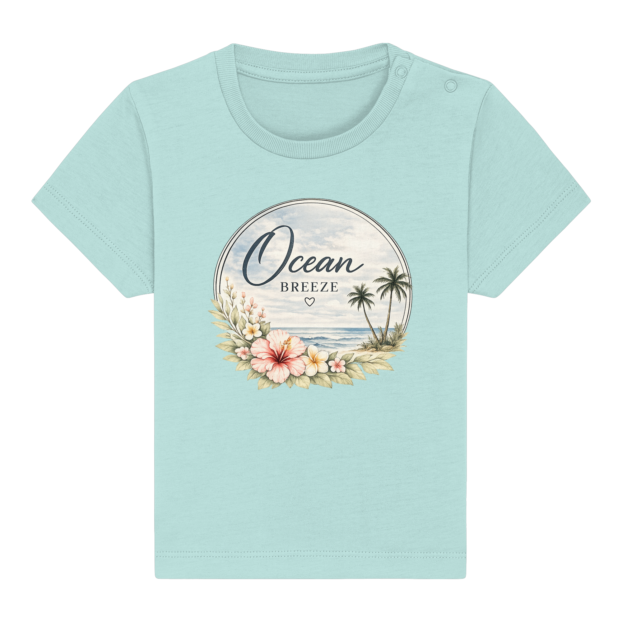 Ocean Breeze - Baby Bio T - Shirt Bio Baumwolle