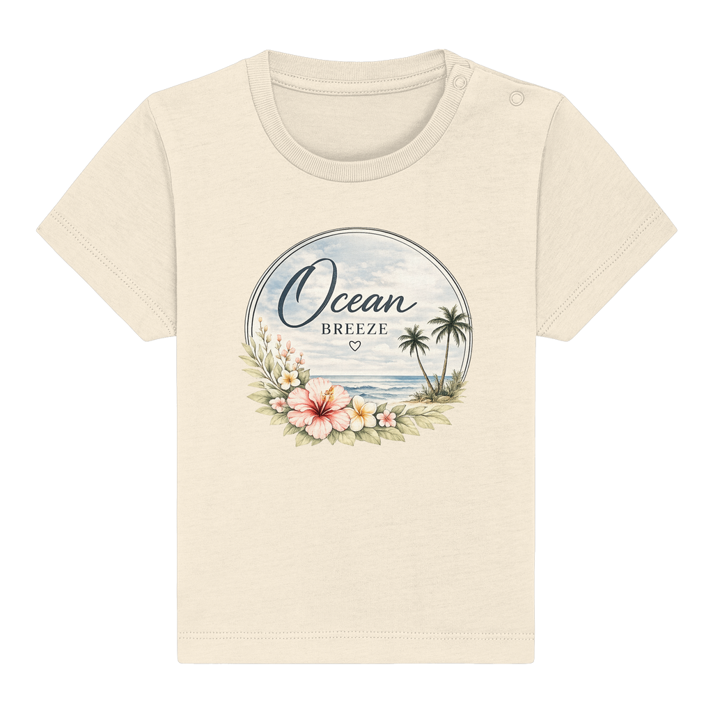 Ocean Breeze - Baby Bio T - Shirt Bio Baumwolle