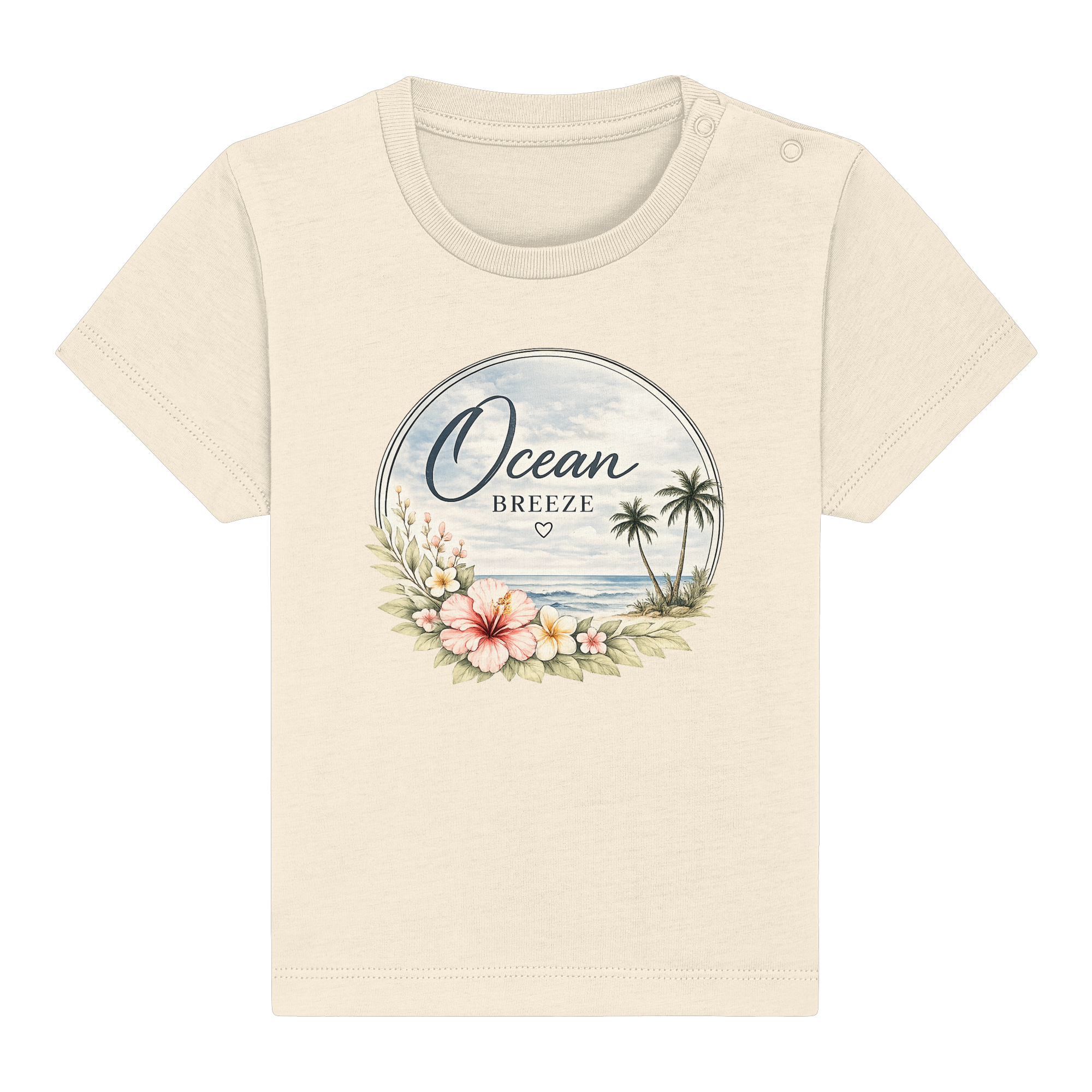 Ocean Breeze - Baby Bio T - Shirt Bio Baumwolle