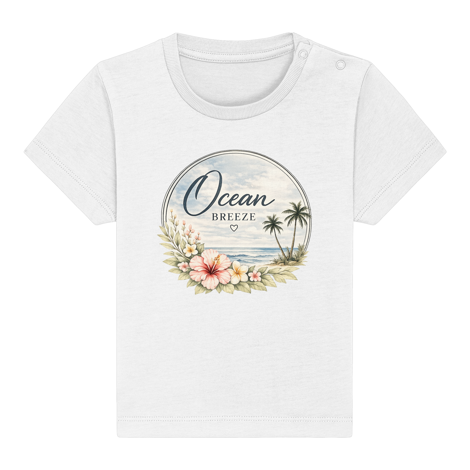 Ocean Breeze - Baby Bio T - Shirt Bio Baumwolle