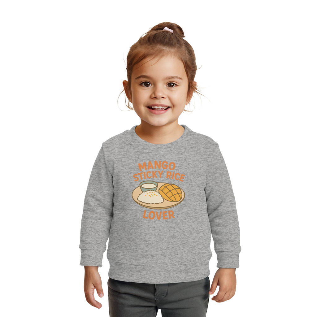 Mango Sticky Rice Lover – Thai Dessert  | Thailand Food Design - Baby Organic Sweatshirt