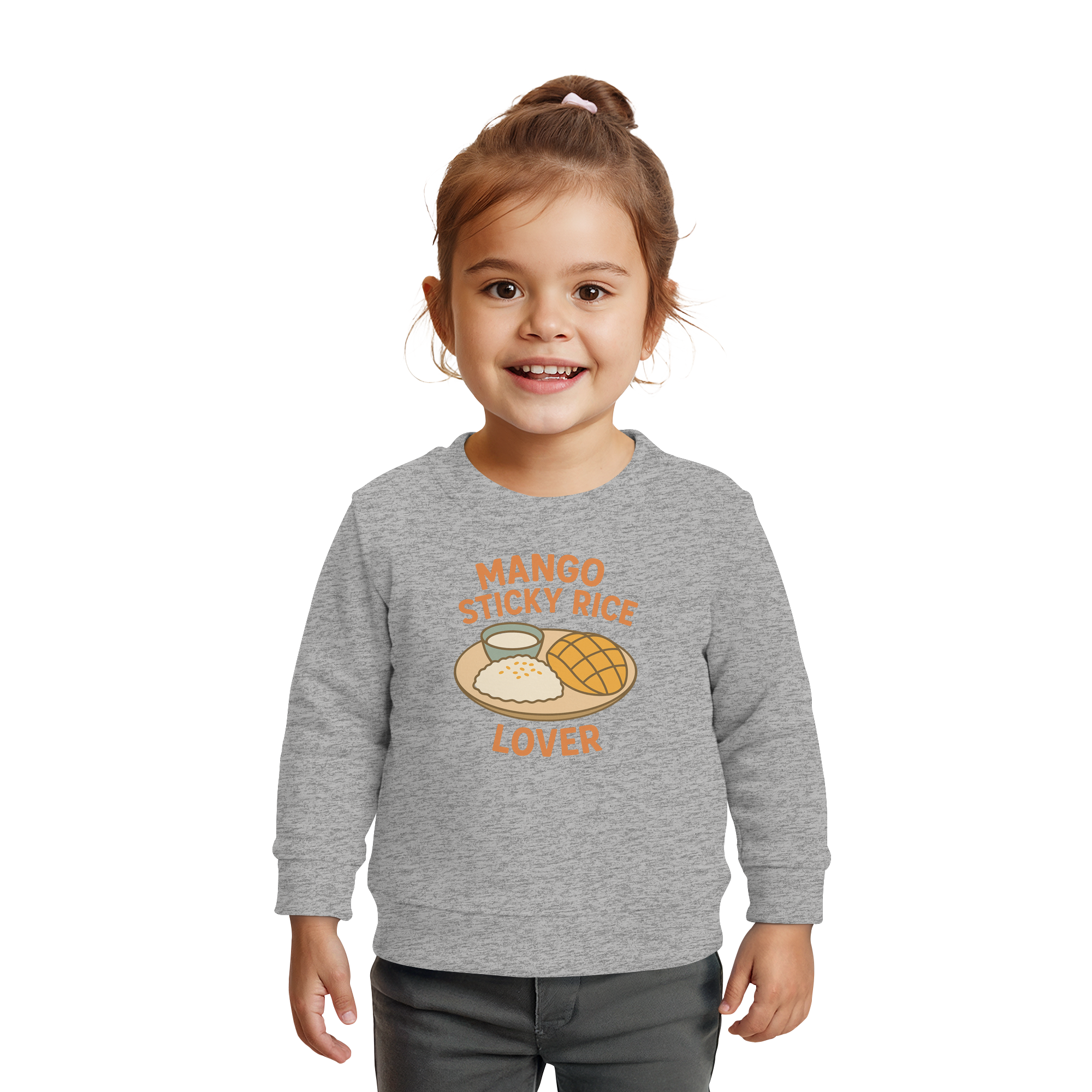 Mango Sticky Rice Lover – Thai Dessert  | Thailand Food Design - Baby Organic Sweatshirt