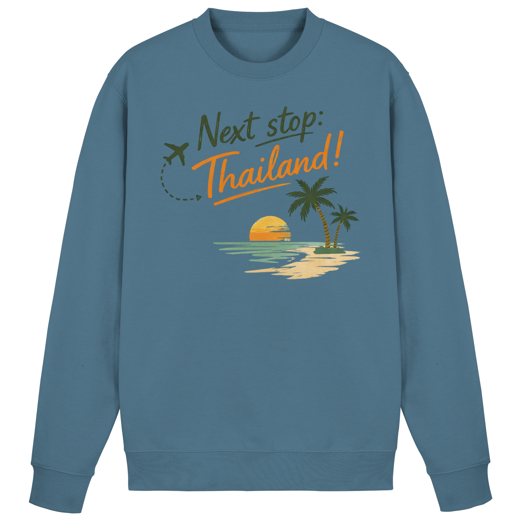Next Stop Thailand Sweatshirt – Reise Pullover Thailand | Nomavé