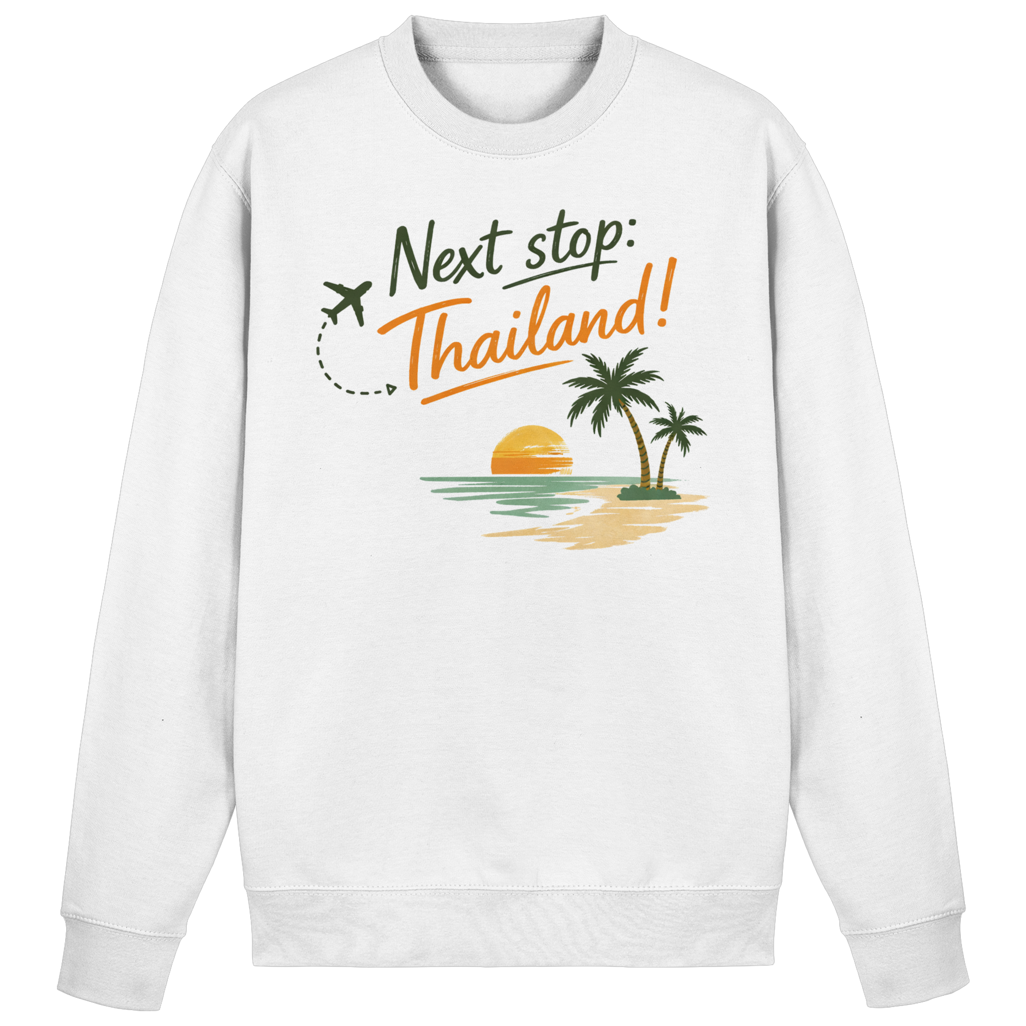 Next Stop Thailand Sweatshirt – Reise Pullover Thailand | Nomavé