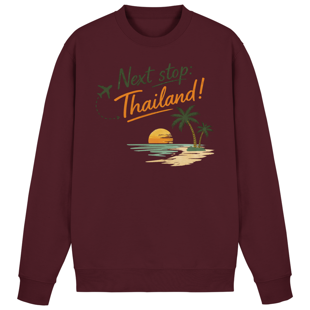 Next Stop Thailand Sweatshirt – Reise Pullover Thailand | Nomavé