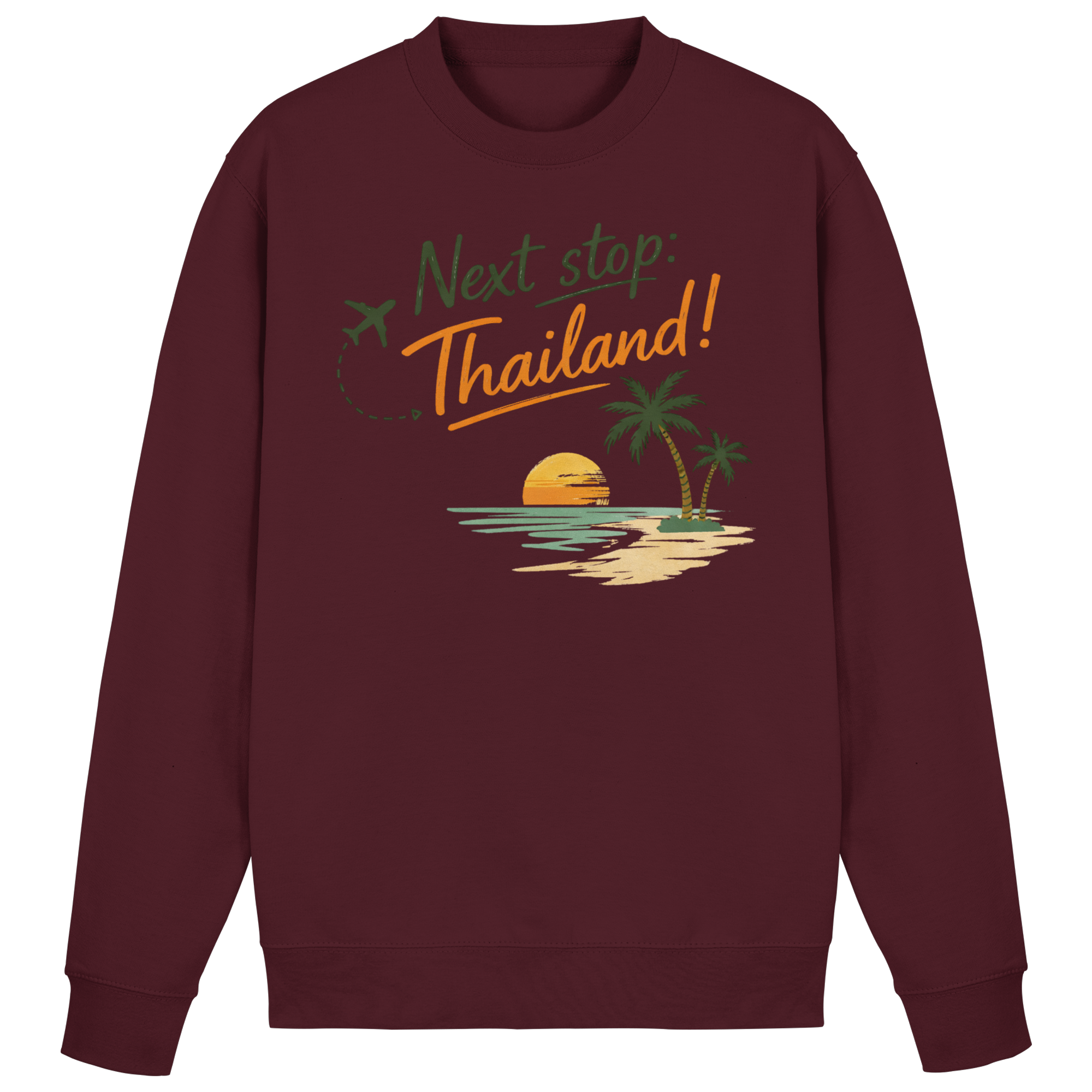 Next Stop Thailand Sweatshirt – Reise Pullover Thailand | Nomavé