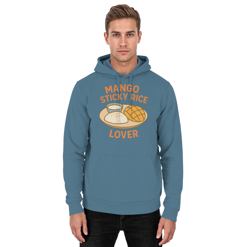 Mango Sticky Rice Lover – Thai Dessert   | Thailand Food Design - Basic Unisex Hoodie