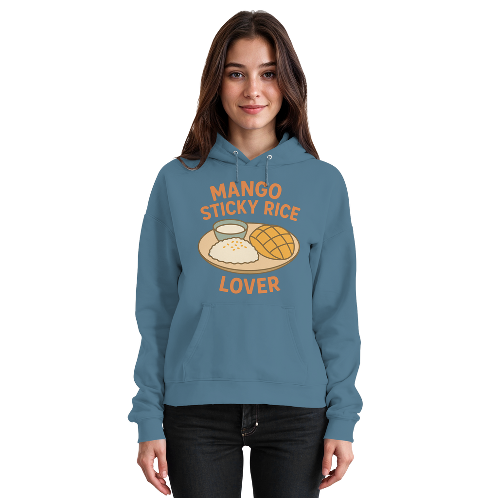 Mango Sticky Rice Lover – Thai Dessert   | Thailand Food Design - Basic Unisex Hoodie