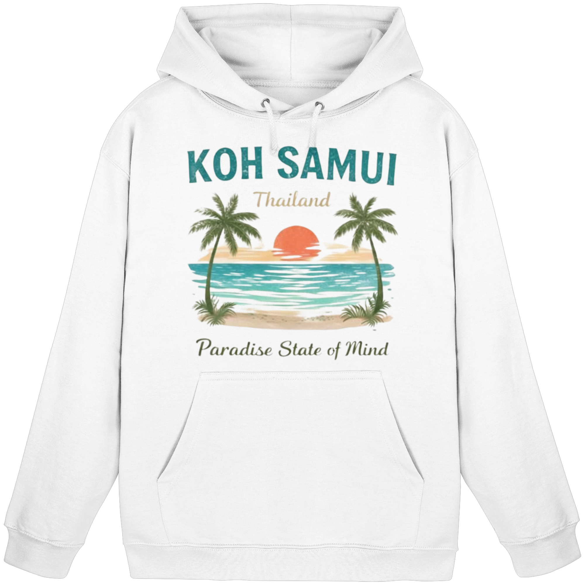 🌴 Koh Samui Vibes Hoodie – Dein Thailand Moment zum Anziehen