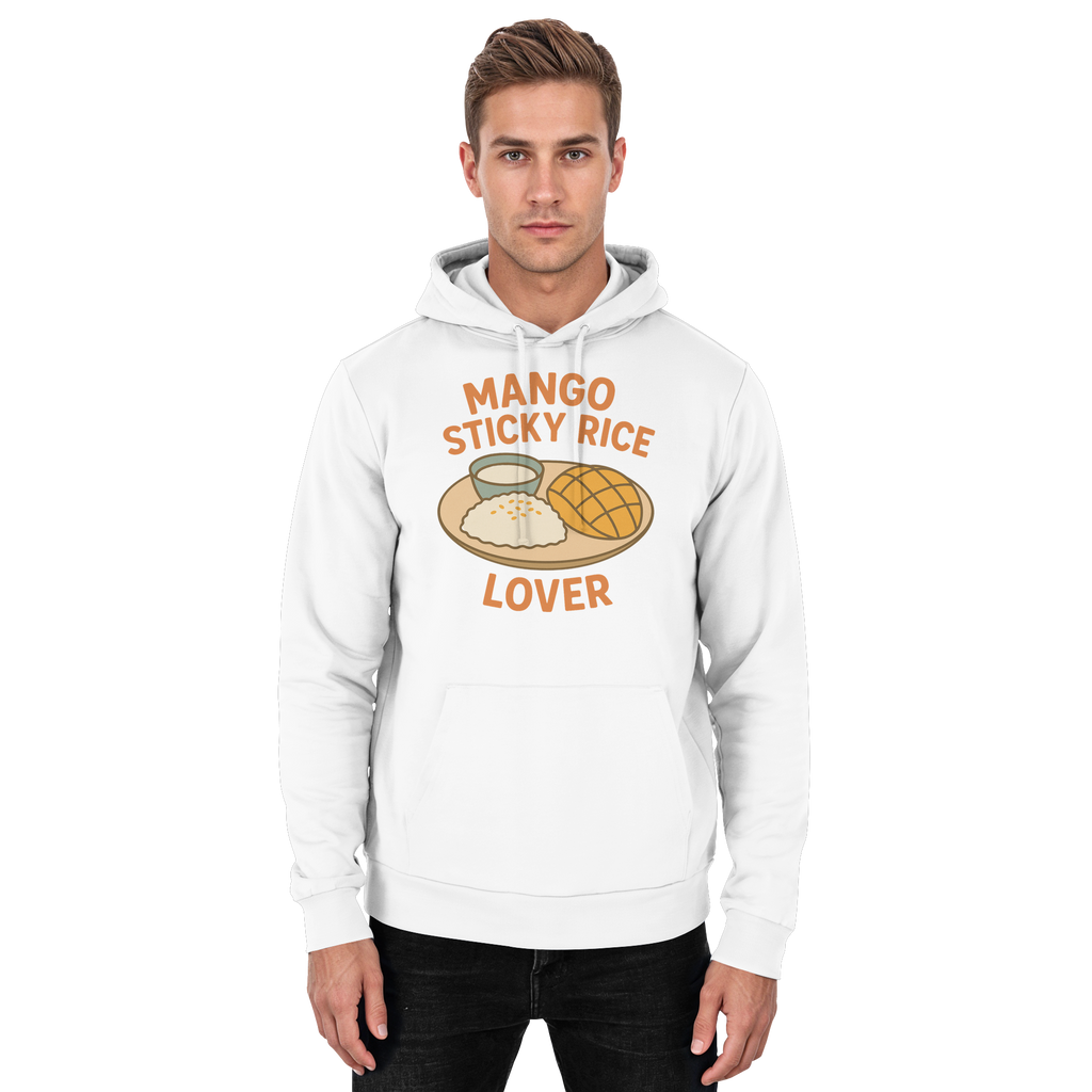 Mango Sticky Rice Lover – Thai Dessert   | Thailand Food Design - Basic Unisex Hoodie