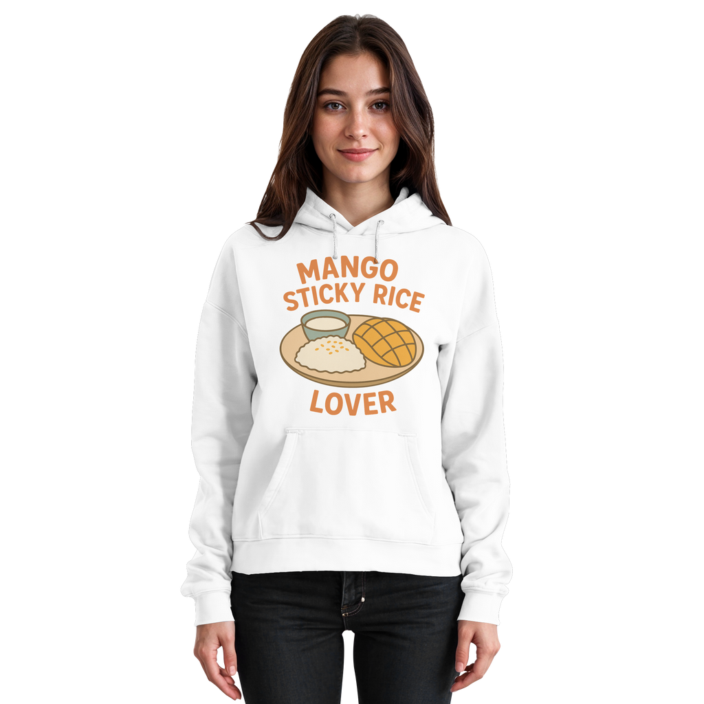 Mango Sticky Rice Lover – Thai Dessert   | Thailand Food Design - Basic Unisex Hoodie