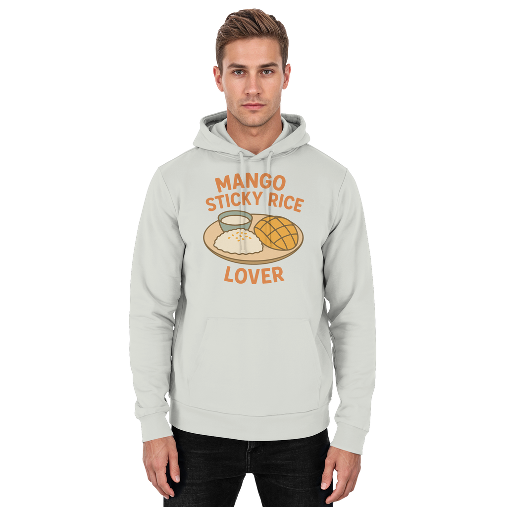 Mango Sticky Rice Lover – Thai Dessert   | Thailand Food Design - Basic Unisex Hoodie