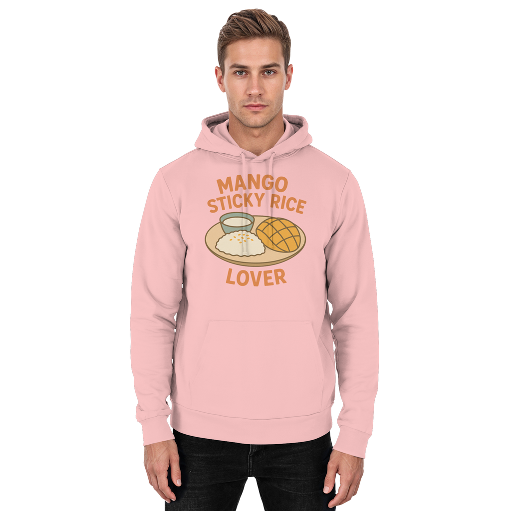 Mango Sticky Rice Lover – Thai Dessert   | Thailand Food Design - Basic Unisex Hoodie