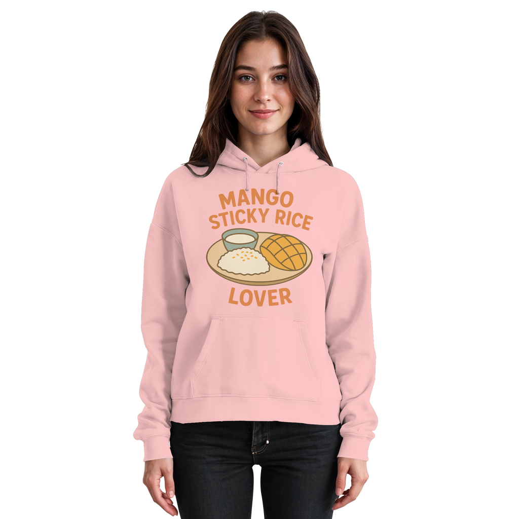 Mango Sticky Rice Lover – Thai Dessert   | Thailand Food Design - Basic Unisex Hoodie