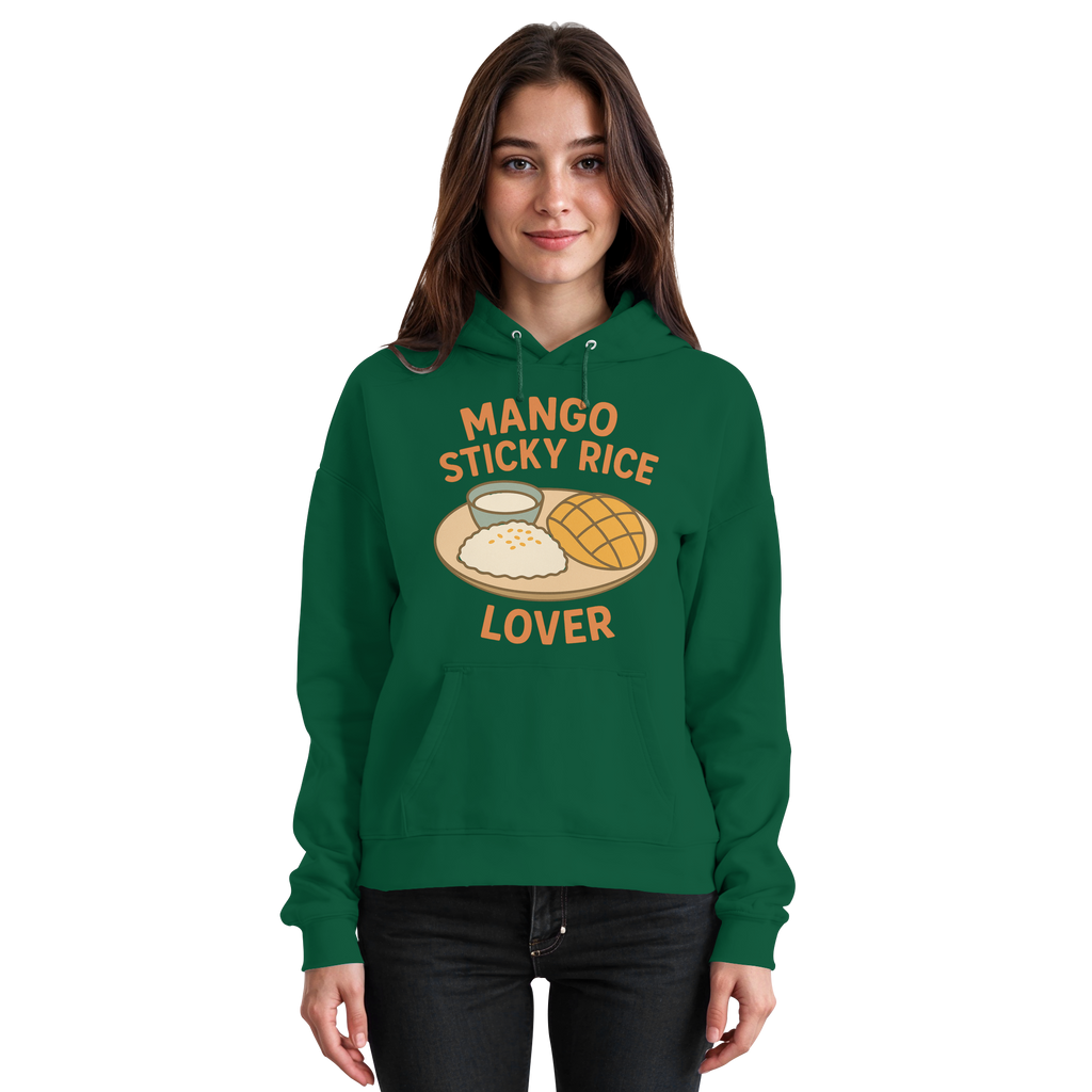 Mango Sticky Rice Lover – Thai Dessert   | Thailand Food Design - Basic Unisex Hoodie