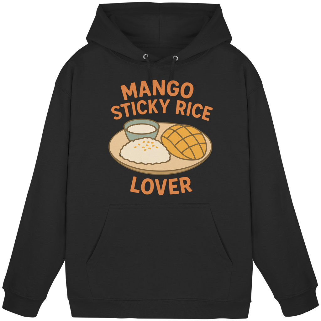 Mango Sticky Rice Lover – Thai Dessert   | Thailand Food Design - Basic Unisex Hoodie