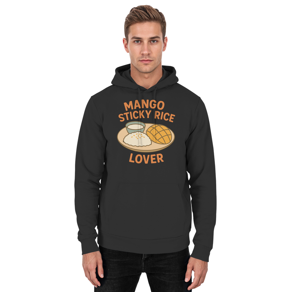 Mango Sticky Rice Lover – Thai Dessert   | Thailand Food Design - Basic Unisex Hoodie