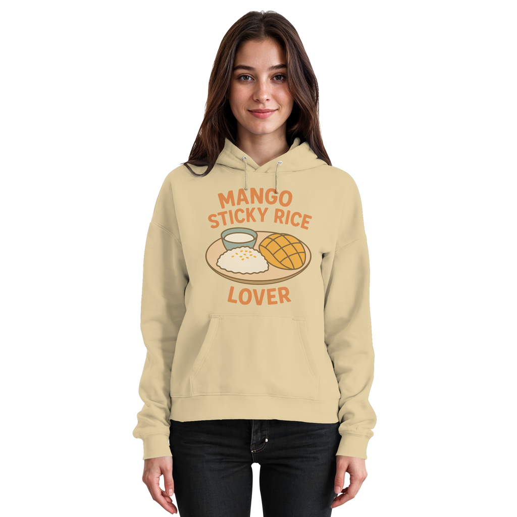 Mango Sticky Rice Lover – Thai Dessert   | Thailand Food Design - Basic Unisex Hoodie