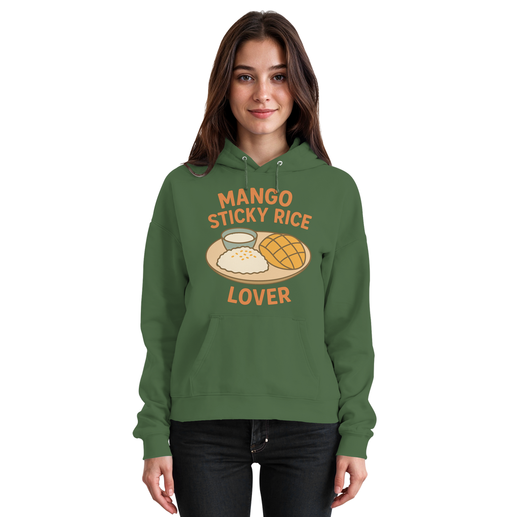 Mango Sticky Rice Lover – Thai Dessert   | Thailand Food Design - Basic Unisex Hoodie