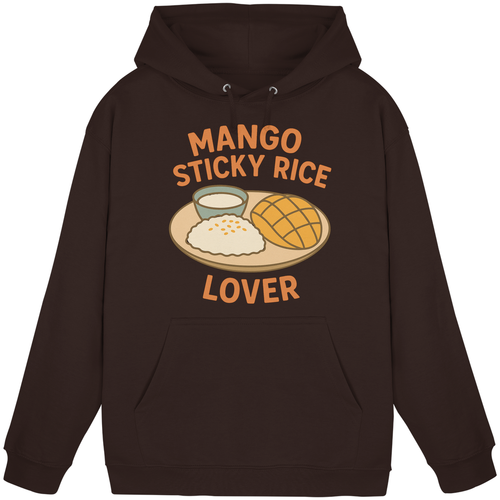 Mango Sticky Rice Lover – Thai Dessert   | Thailand Food Design - Basic Unisex Hoodie