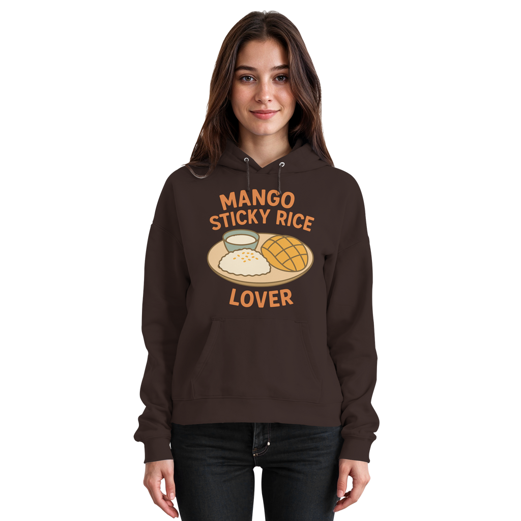 Mango Sticky Rice Lover – Thai Dessert   | Thailand Food Design - Basic Unisex Hoodie